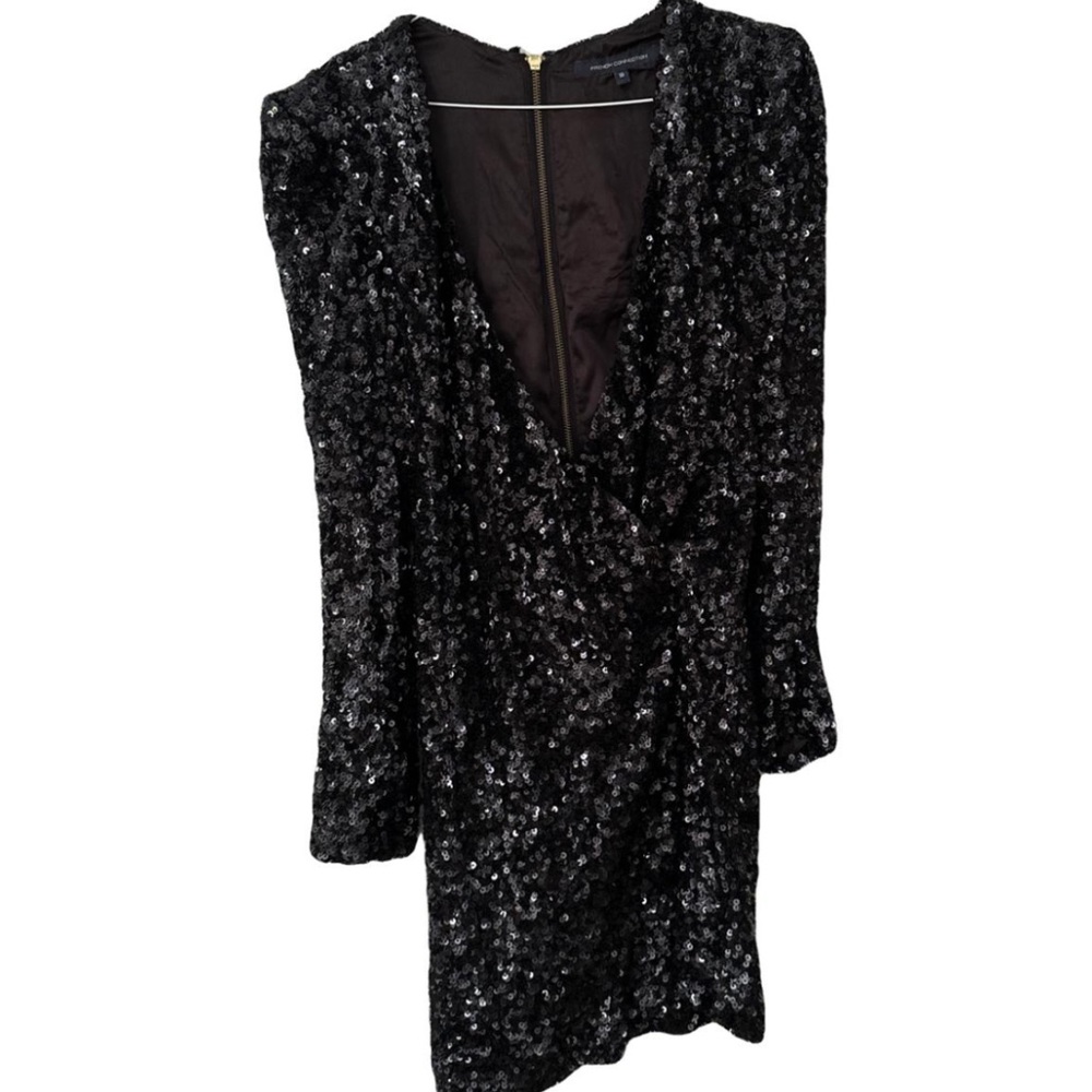 French Connection Sequin Mini Party Dress